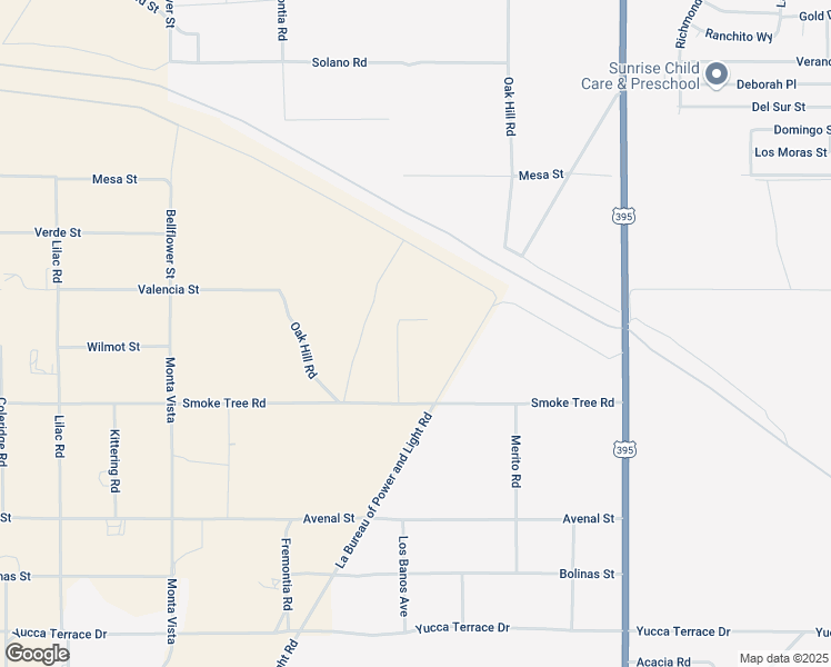 map of restaurants, bars, coffee shops, grocery stores, and more near 11727 Lamont Court in Hesperia