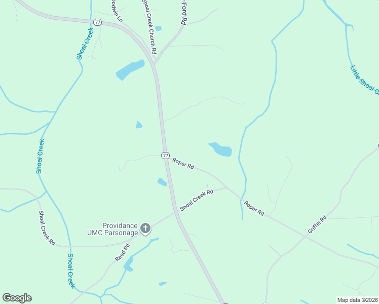 map of restaurants, bars, coffee shops, grocery stores, and more near 125 Roper Road in Lavonia