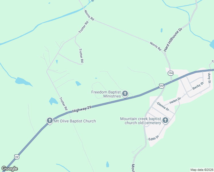 map of restaurants, bars, coffee shops, grocery stores, and more near 108 Arabian Way in Anderson