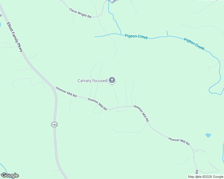 map of restaurants, bars, coffee shops, grocery stores, and more near 175 Hartzler Farm Road in Dawsonville