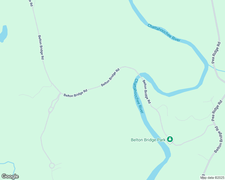 map of restaurants, bars, coffee shops, grocery stores, and more near 7845 Belton Bridge Road in Lula
