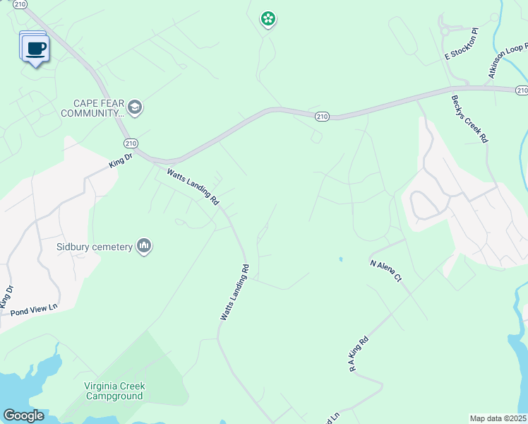 map of restaurants, bars, coffee shops, grocery stores, and more near 245 Century Road in Hampstead