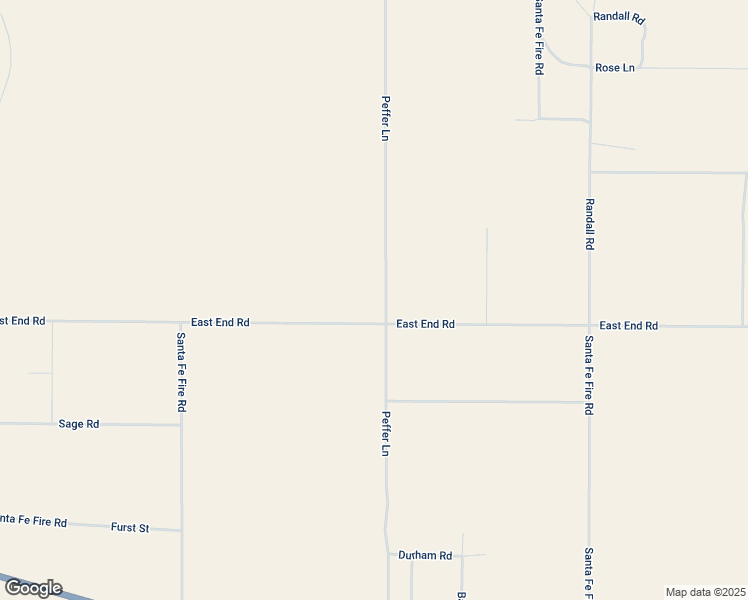 map of restaurants, bars, coffee shops, grocery stores, and more near East End Road in Lucerne Valley