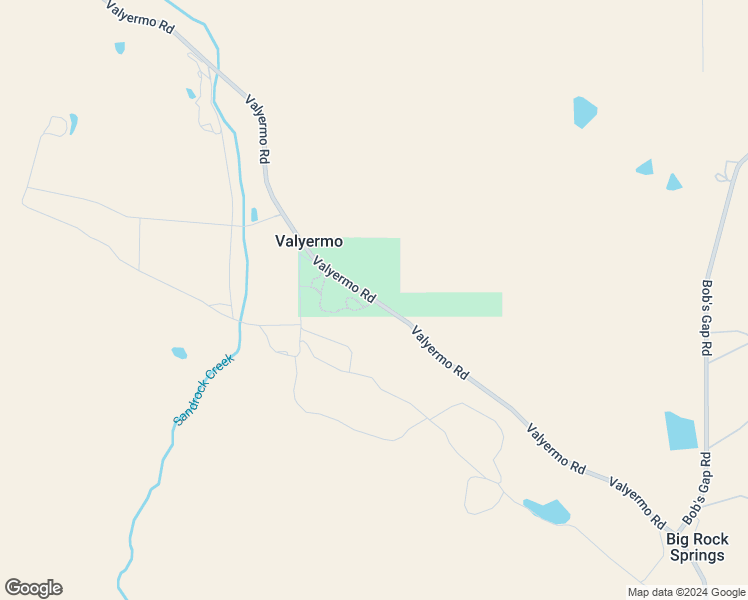 map of restaurants, bars, coffee shops, grocery stores, and more near 0 Valyermo Road in Llano