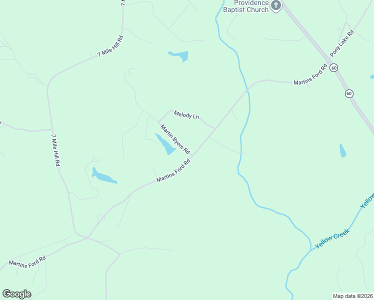 map of restaurants, bars, coffee shops, grocery stores, and more near 125 Martin Byers Road in Dahlonega