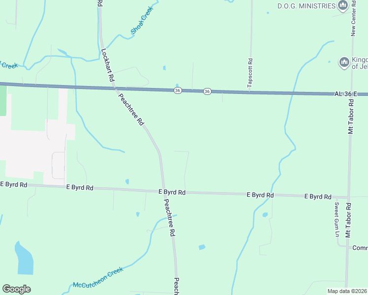 map of restaurants, bars, coffee shops, grocery stores, and more near 147 Rolling Meadows Road in Hartselle