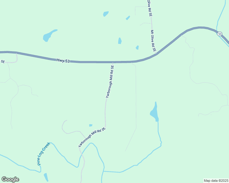 map of restaurants, bars, coffee shops, grocery stores, and more near 205 Yarborough Mill Road Southeast in Fairmount