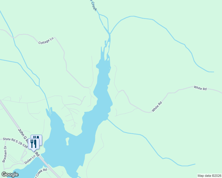 map of restaurants, bars, coffee shops, grocery stores, and more near 1938 White Road in Camden