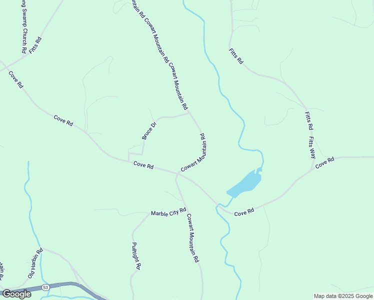 map of restaurants, bars, coffee shops, grocery stores, and more near 974 Cowart Mountain Road in Jasper