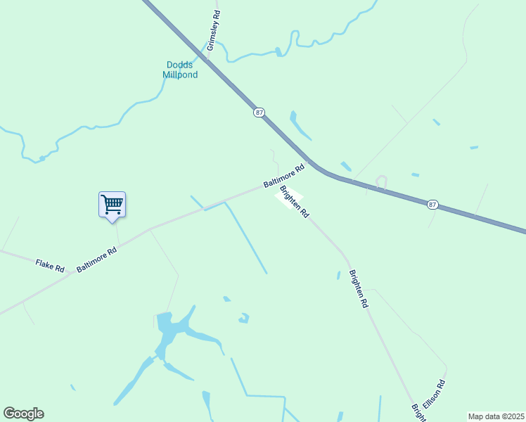 map of restaurants, bars, coffee shops, grocery stores, and more near in White Oak