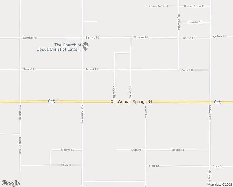 map of restaurants, bars, coffee shops, grocery stores, and more near 34314 Old Woman Springs Road in Lucerne Valley