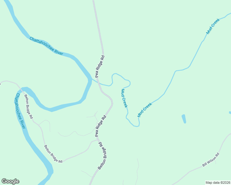 map of restaurants, bars, coffee shops, grocery stores, and more near 7668 Pea Ridge Road in Lula