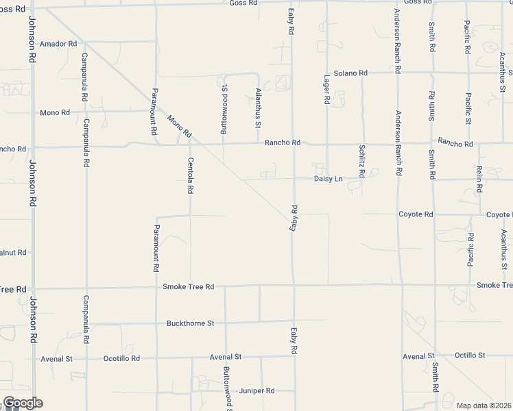 map of restaurants, bars, coffee shops, grocery stores, and more near Coyote Road in Phelan