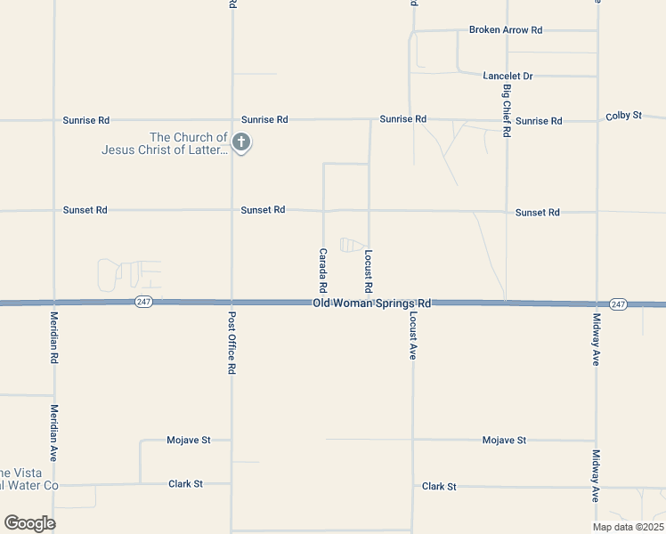 map of restaurants, bars, coffee shops, grocery stores, and more near 34314 Old Woman Springs Road in Lucerne Valley