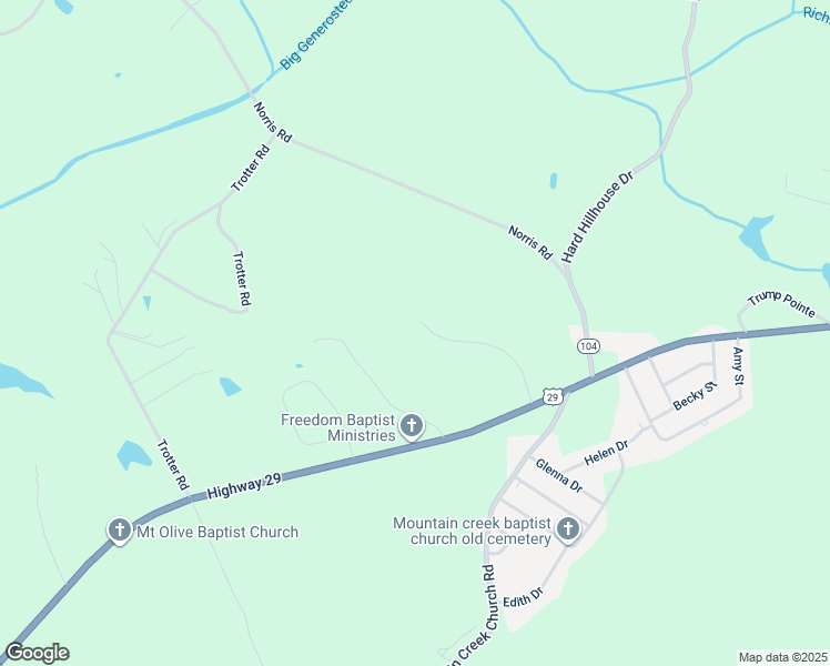 map of restaurants, bars, coffee shops, grocery stores, and more near 120 Spring Hill Road in Anderson