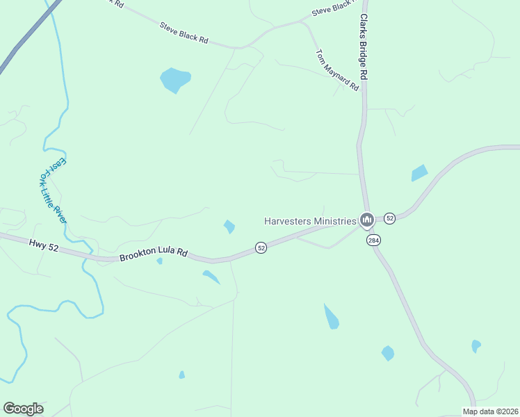 map of restaurants, bars, coffee shops, grocery stores, and more near 5500 Brookton Lula Road in Gainesville