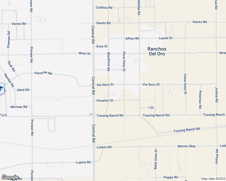 map of restaurants, bars, coffee shops, grocery stores, and more near 10661 Blackfoot Road in Apple Valley