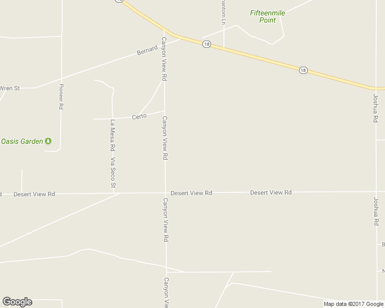 map of restaurants, bars, coffee shops, grocery stores, and more near 10601 Canyon View Road in Apple Valley