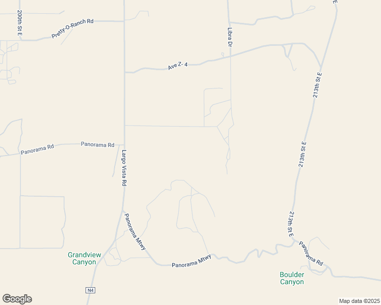 map of restaurants, bars, coffee shops, grocery stores, and more near Avenue Z-8 in Los Angeles County