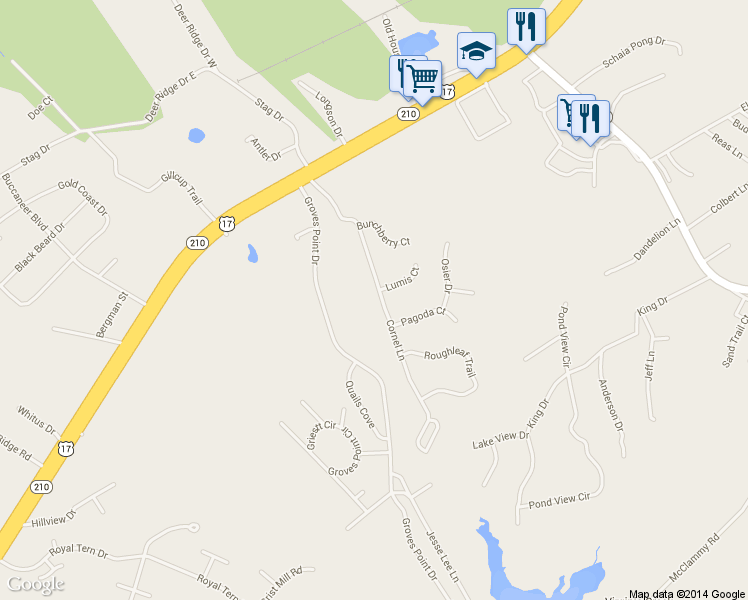 map of restaurants, bars, coffee shops, grocery stores, and more near 125 Cornel Lane in Hampstead