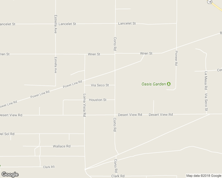 map of restaurants, bars, coffee shops, grocery stores, and more near 10674 Corto Road in Apple Valley