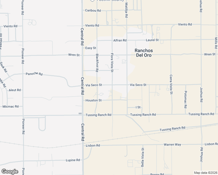map of restaurants, bars, coffee shops, grocery stores, and more near 22655 Via Seco Street in Apple Valley