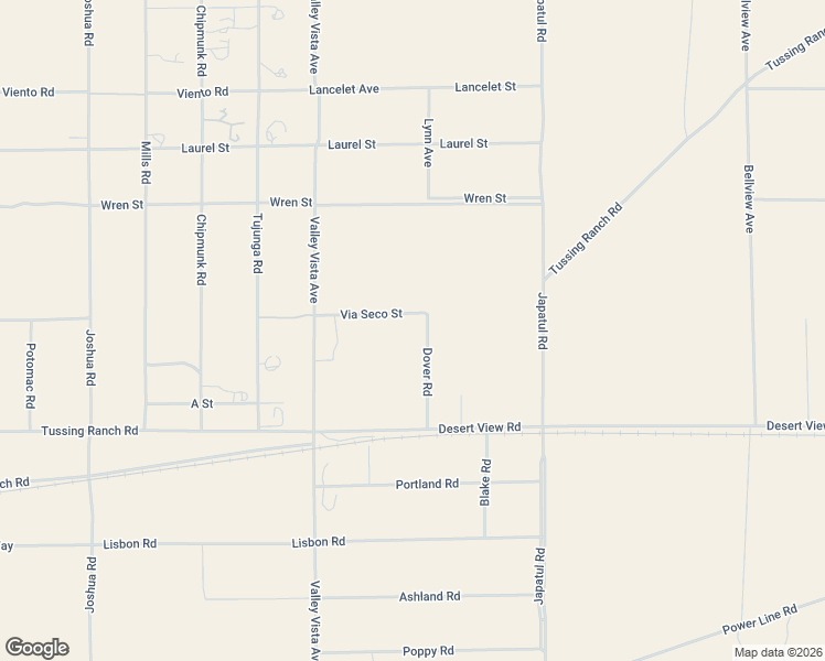 map of restaurants, bars, coffee shops, grocery stores, and more near 10628 Dover Road in Apple Valley