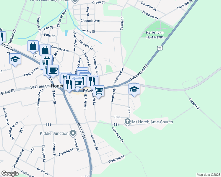 522 South Carolina 252, Honea Path SC Walk Score