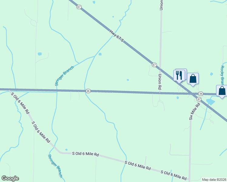map of restaurants, bars, coffee shops, grocery stores, and more near 3784 Alabama 36 in Somerville
