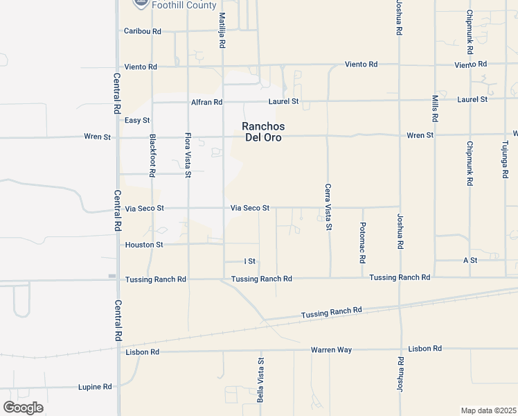 map of restaurants, bars, coffee shops, grocery stores, and more near 28128 Via Seco Street in Apple Valley