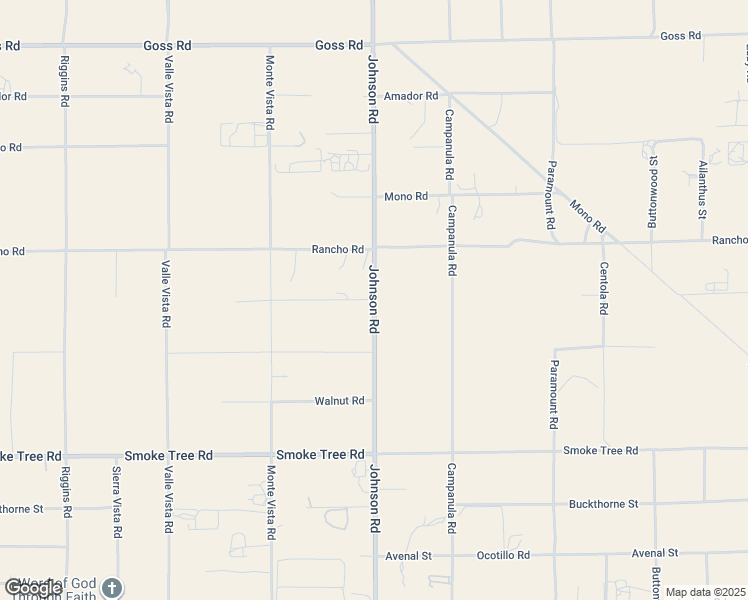 map of restaurants, bars, coffee shops, grocery stores, and more near Johnson Road in Phelan