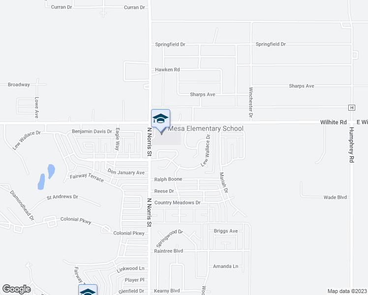 map of restaurants, bars, coffee shops, grocery stores, and more near 316 Fireball Drive in Clovis