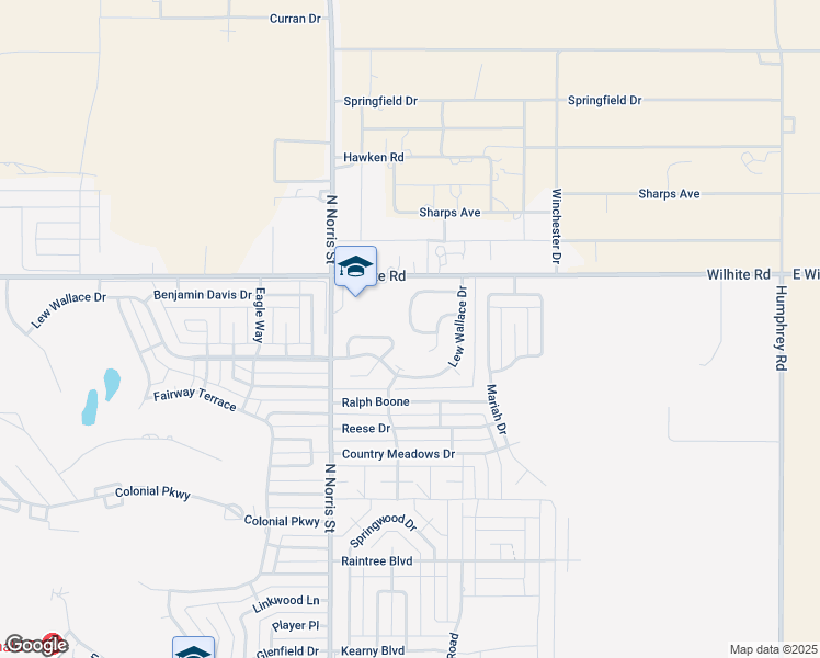 map of restaurants, bars, coffee shops, grocery stores, and more near 236 Buccaneer Loop in Clovis