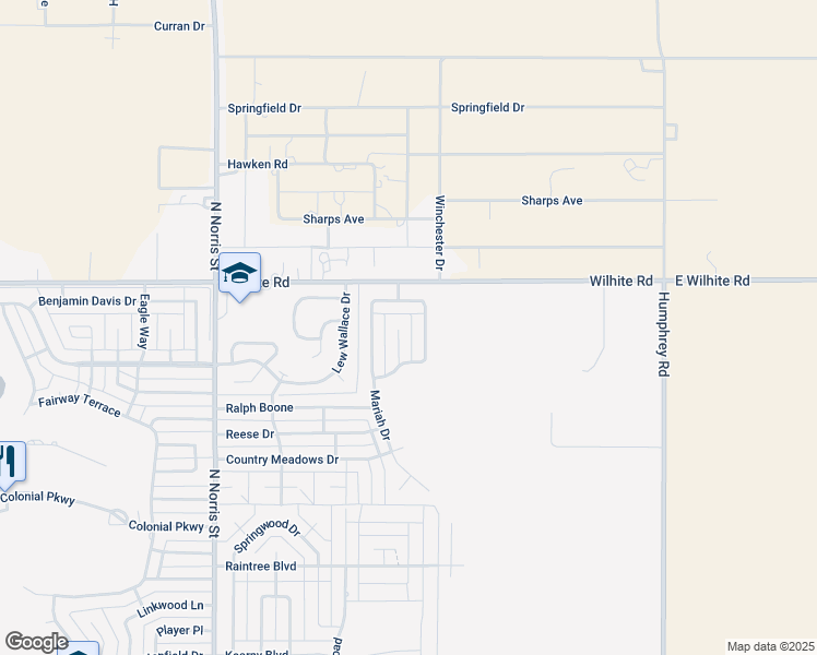 map of restaurants, bars, coffee shops, grocery stores, and more near 4409 Sandstone Drive in Clovis