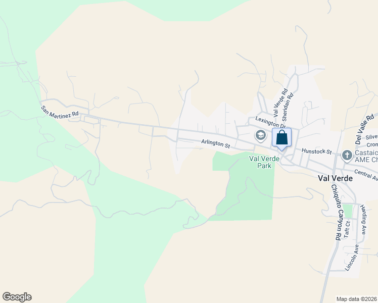 map of restaurants, bars, coffee shops, grocery stores, and more near 30600 Arlington Street in Castaic