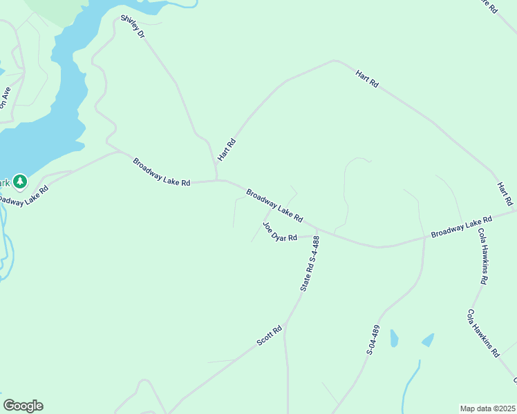 map of restaurants, bars, coffee shops, grocery stores, and more near 2518 Broadway Lake Road in Anderson