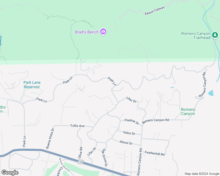 map of restaurants, bars, coffee shops, grocery stores, and more near 975 Mariposa Lane in Montecito