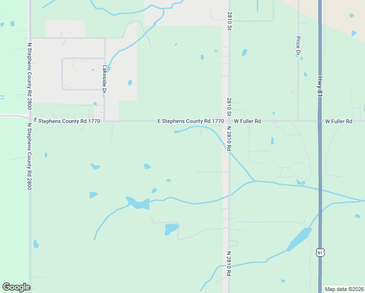 map of restaurants, bars, coffee shops, grocery stores, and more near 280775 East 1770 Road in Duncan