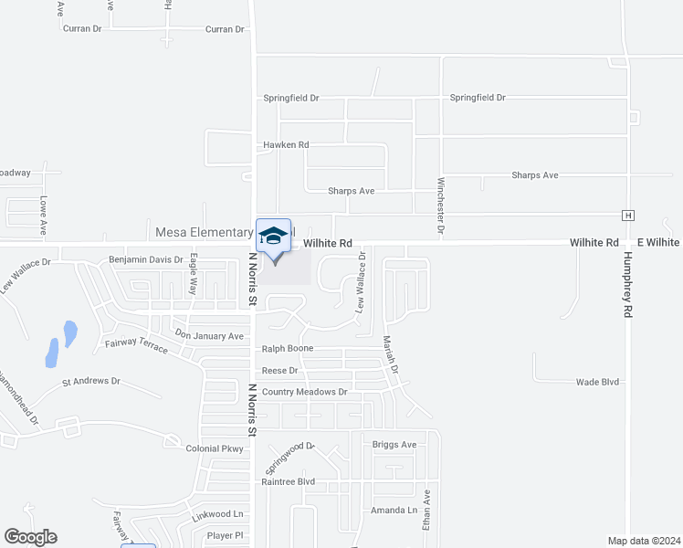 map of restaurants, bars, coffee shops, grocery stores, and more near 120 Raven Drive in Clovis