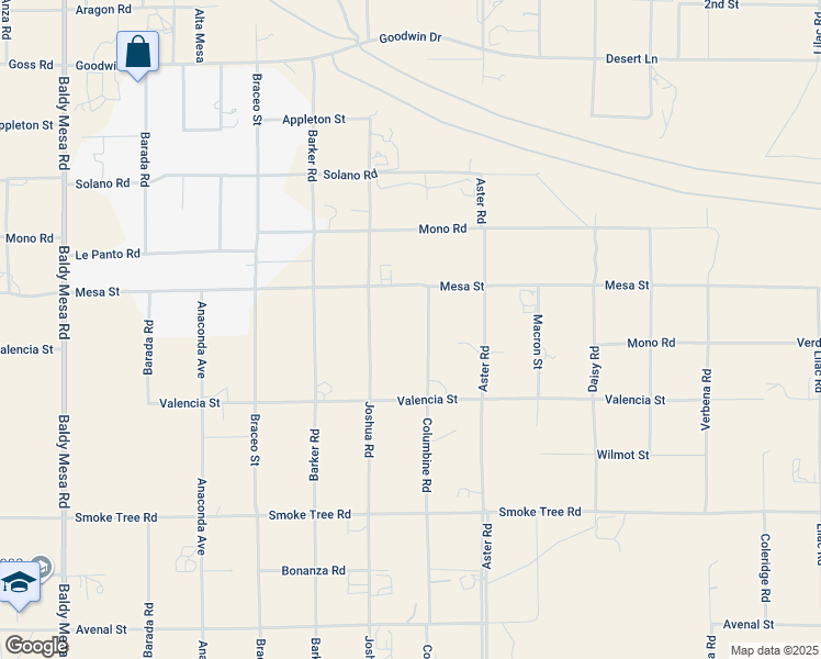map of restaurants, bars, coffee shops, grocery stores, and more near 10830 Columbine Road in Oak Hills