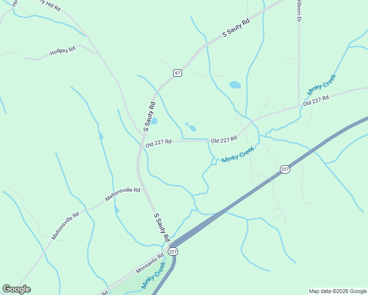 map of restaurants, bars, coffee shops, grocery stores, and more near 250 Old 227 Road in Langston