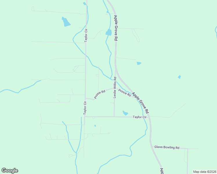 map of restaurants, bars, coffee shops, grocery stores, and more near 132 Prince Road in Morgan County