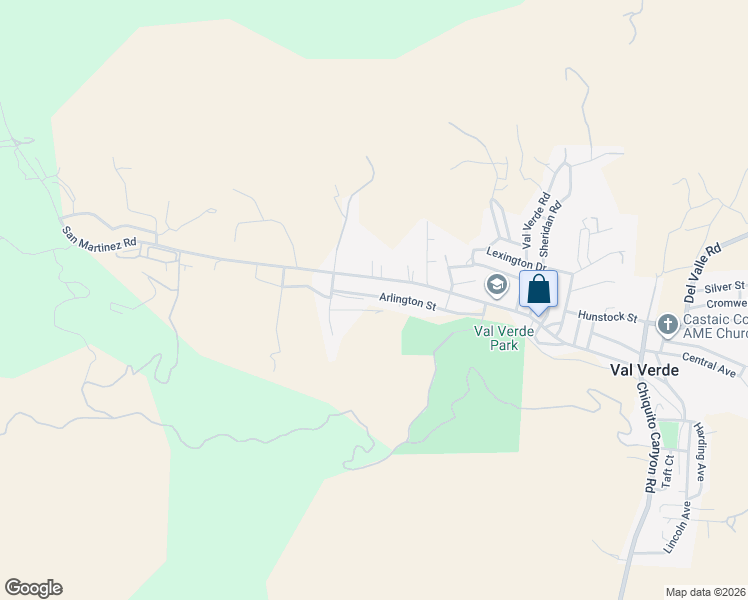 map of restaurants, bars, coffee shops, grocery stores, and more near 30600 Arlington St in Castaic