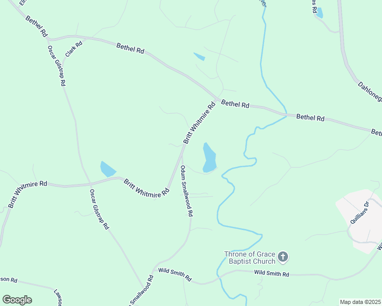 map of restaurants, bars, coffee shops, grocery stores, and more near 5668 Odum Smallwood Road in Gainesville