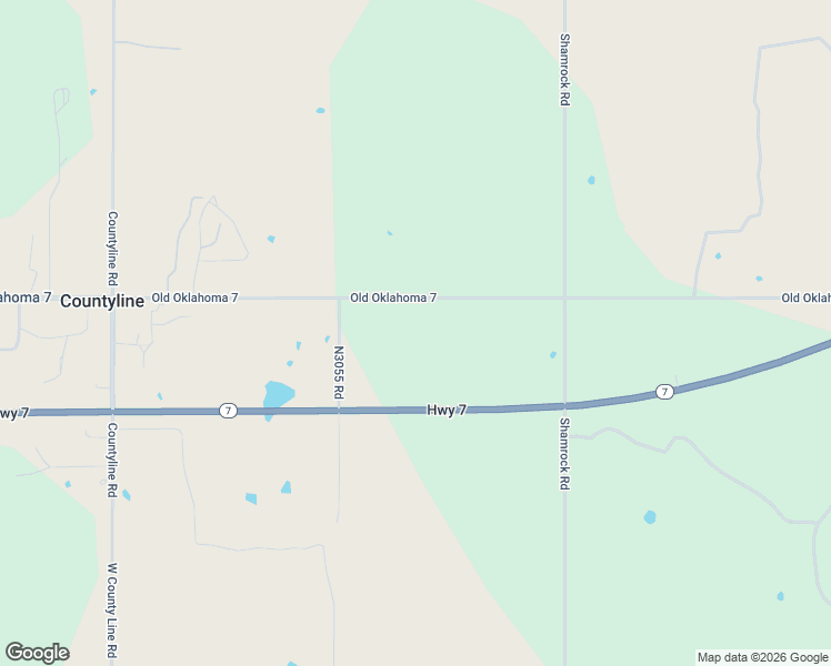 map of restaurants, bars, coffee shops, grocery stores, and more near 674 Old Oklahoma 7 in Countyline