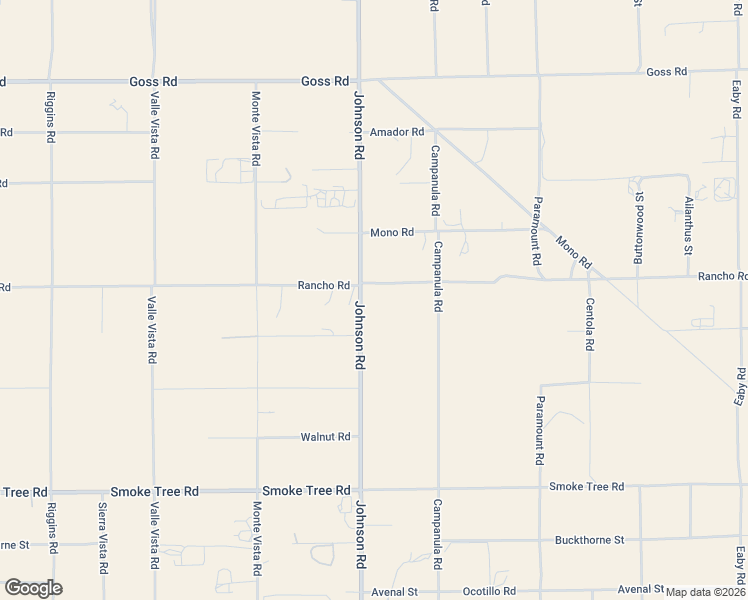 map of restaurants, bars, coffee shops, grocery stores, and more near 10871 Johnson Road in Phelan