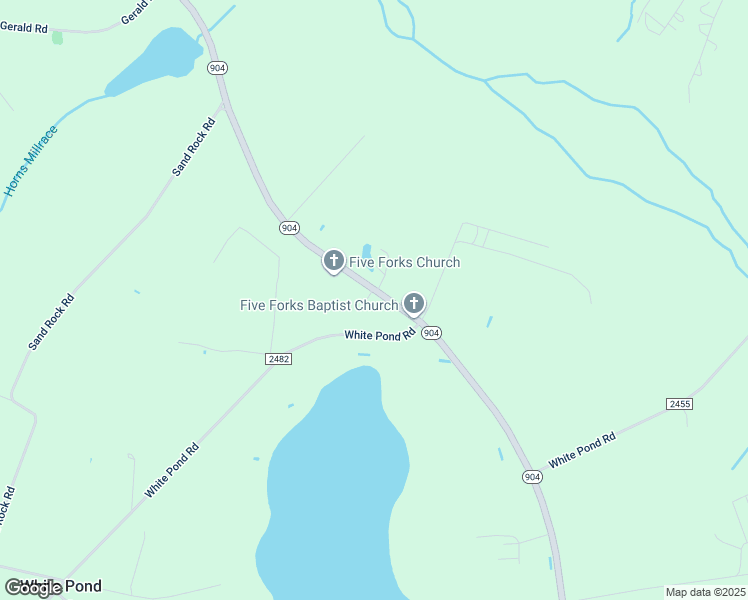 map of restaurants, bars, coffee shops, grocery stores, and more near 1988 North Carolina 904 in Fairmont