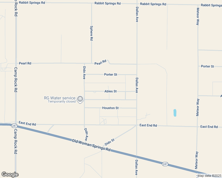 map of restaurants, bars, coffee shops, grocery stores, and more near 37522 Ables Street in Lucerne Valley