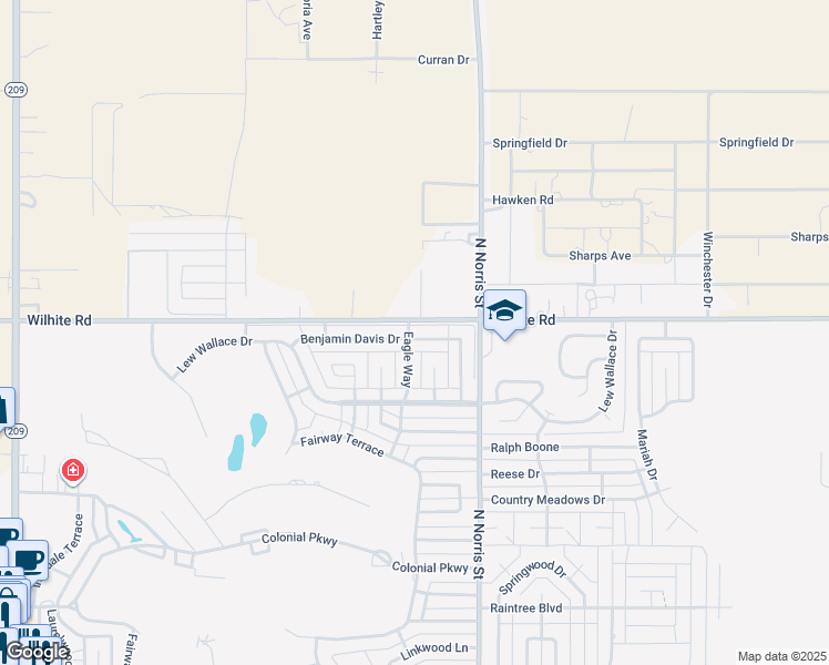 map of restaurants, bars, coffee shops, grocery stores, and more near 3809 Benjamin Davis Drive in Clovis