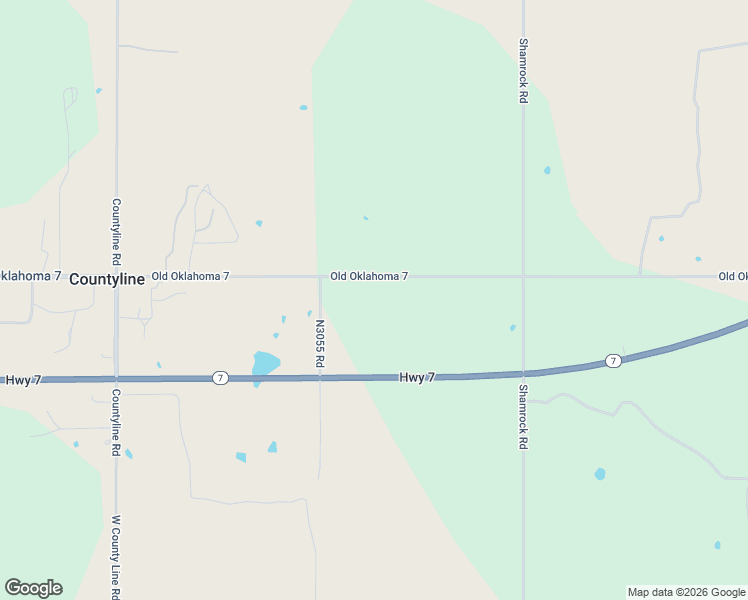 map of restaurants, bars, coffee shops, grocery stores, and more near 674 Old Oklahoma 7 in Countyline